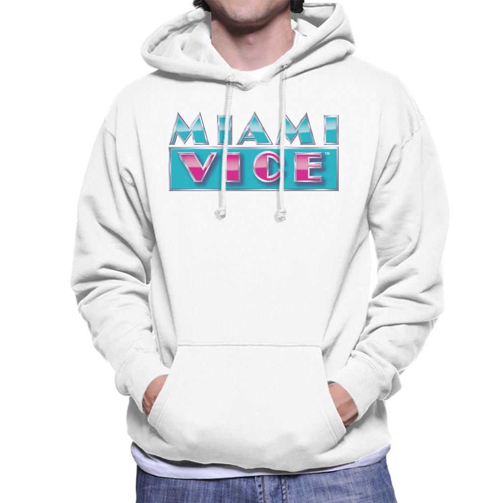 Miami Vice Reflective Logo Men's Hooded Sweatshirt product image 6