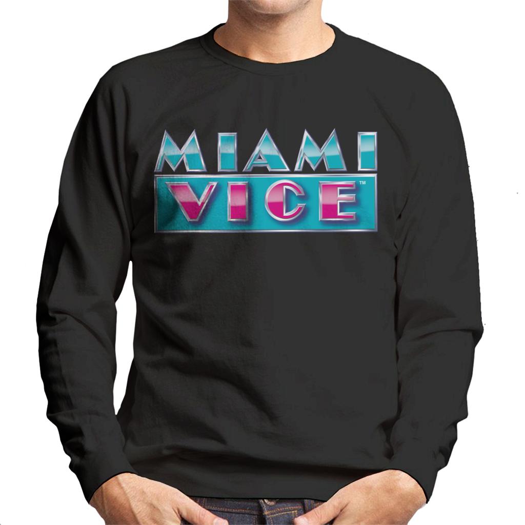 Miami Vice Reflective Logo Men's Sweatshirt product image 1