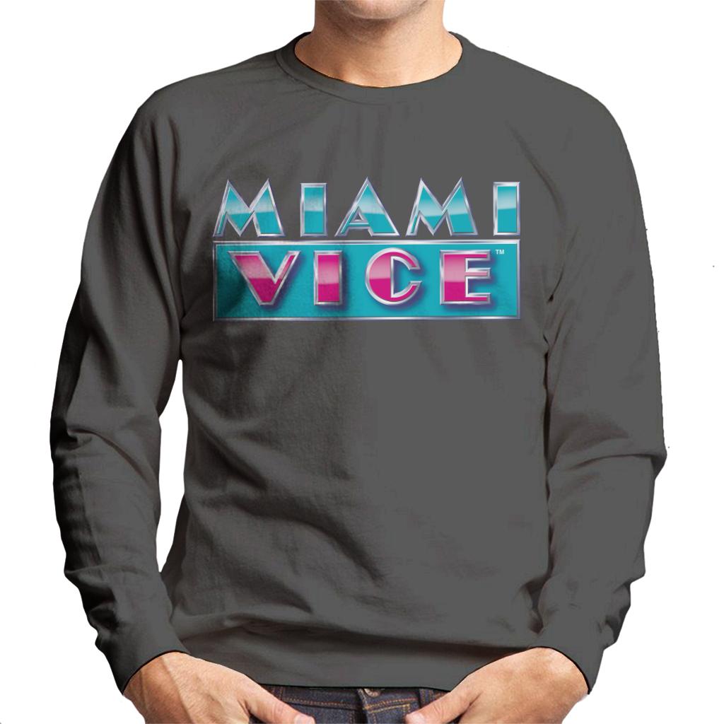 Miami Vice Reflective Logo Men's Sweatshirt product image 4