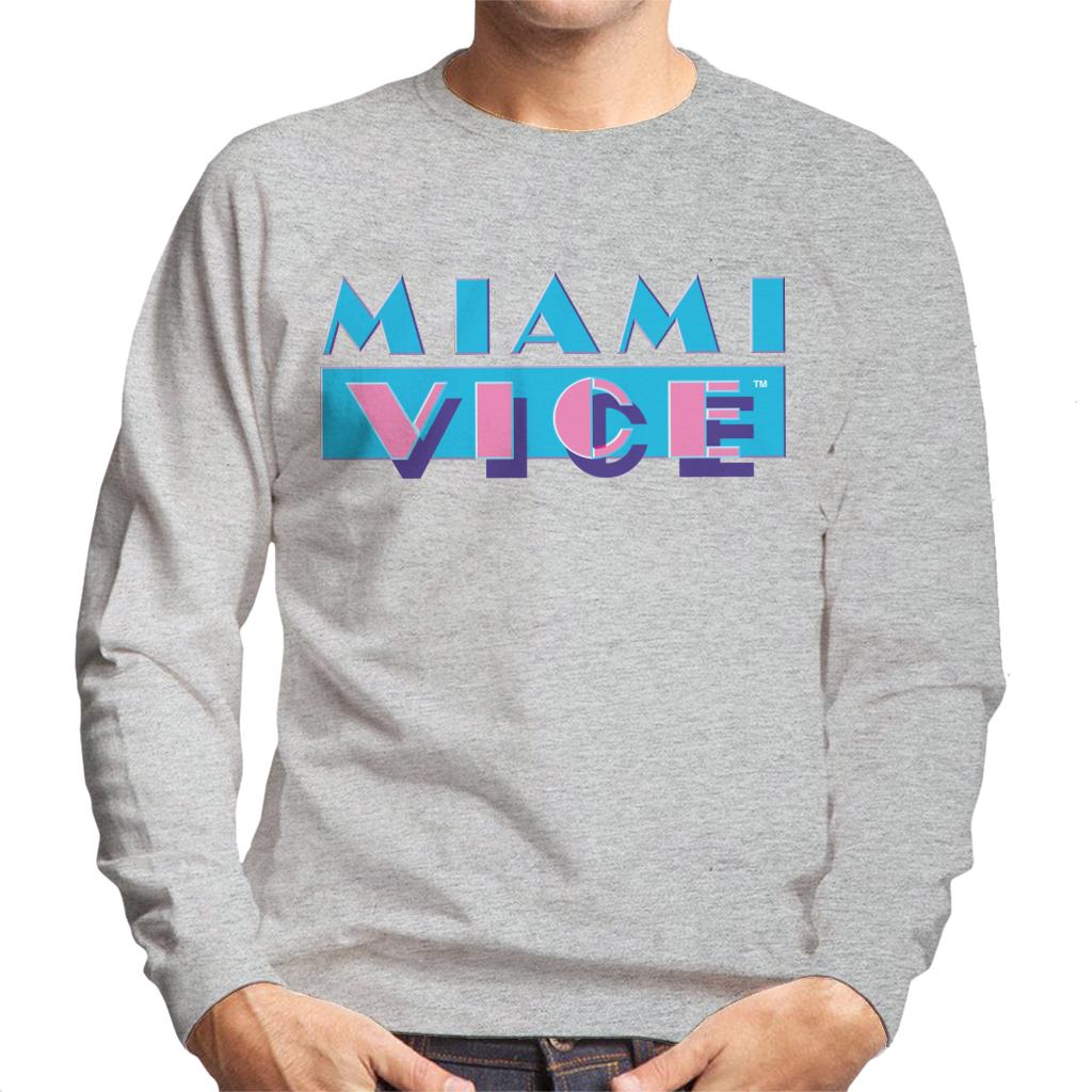 Miami Vice Classic Logo Men's Sweatshirt product image 4