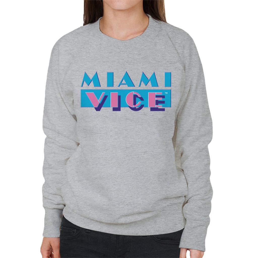 Miami Vice Classic Logo Women's Sweatshirt product image 4