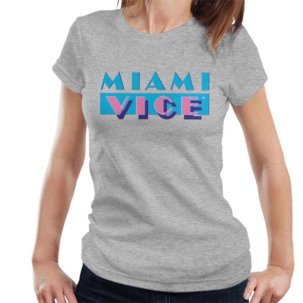 Miami Vice Classic Logo Women's T-Shirt product image 4