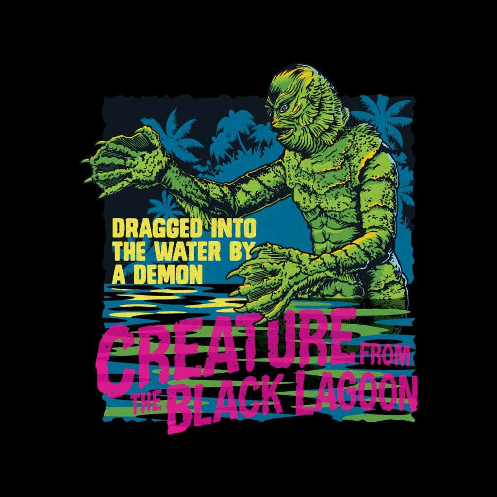 The Creature From Black Lagoon Dragged Demon Men's Hooded product image 2