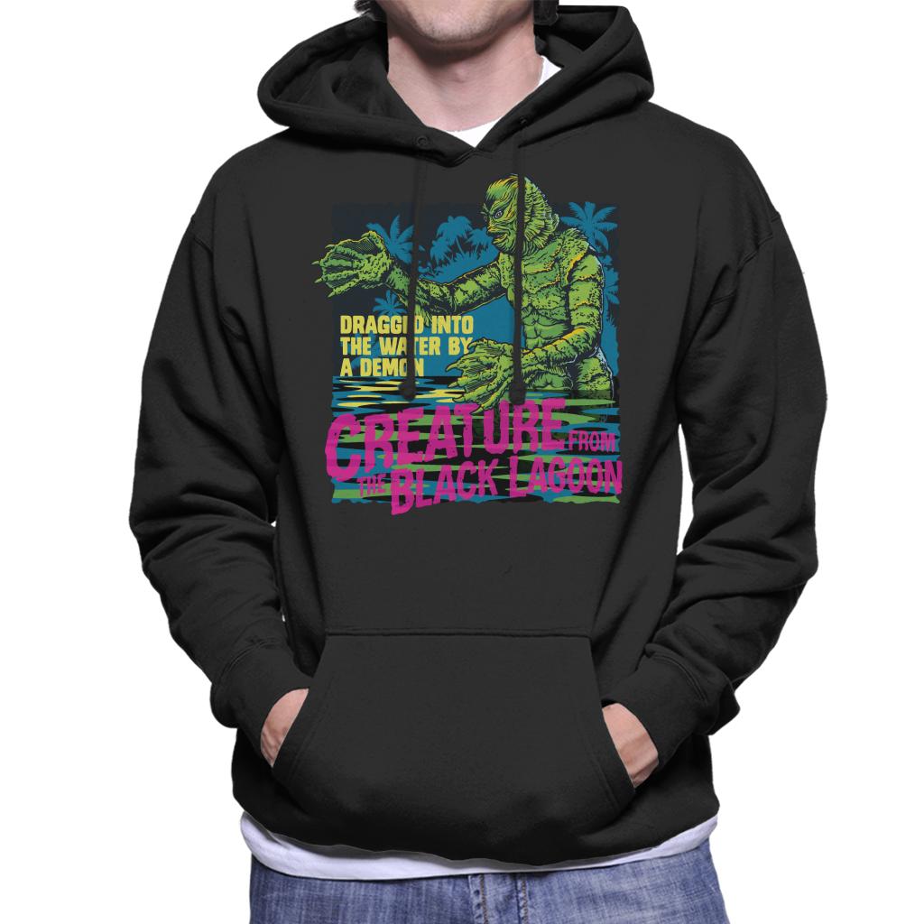 The Creature From Black Lagoon Dragged Demon Men's Hooded product image 1