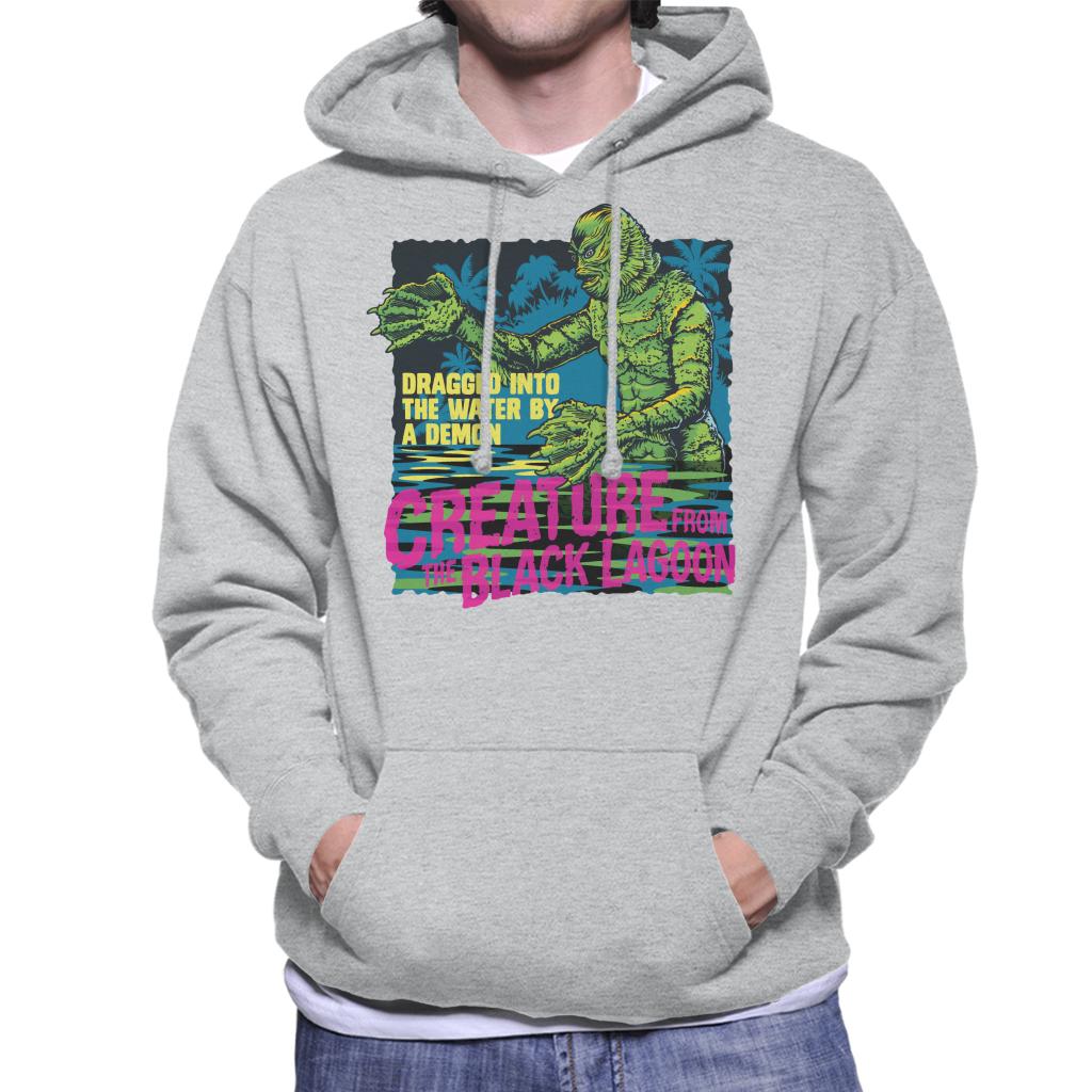 The Creature From Black Lagoon Dragged Demon Men's Hooded product image 4
