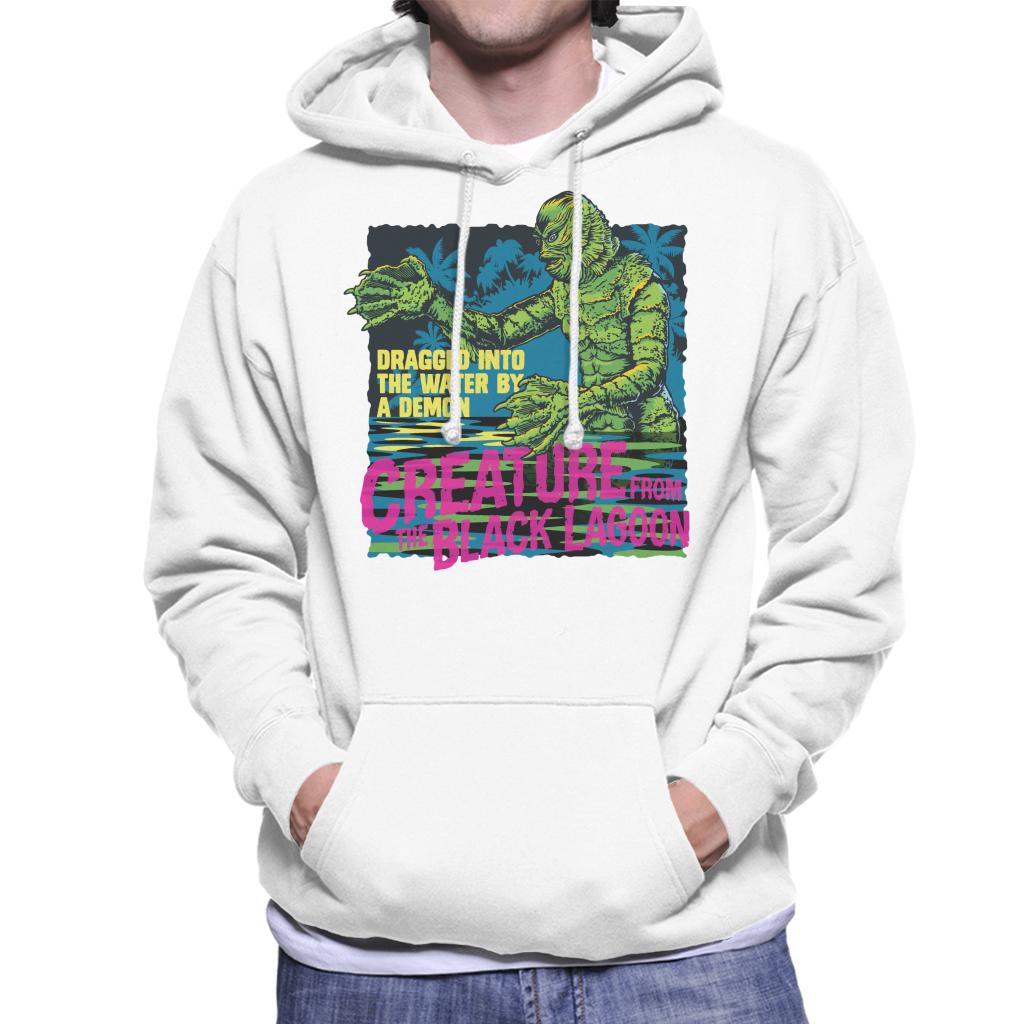 The Creature From Black Lagoon Dragged Demon Men's Hooded product image 6