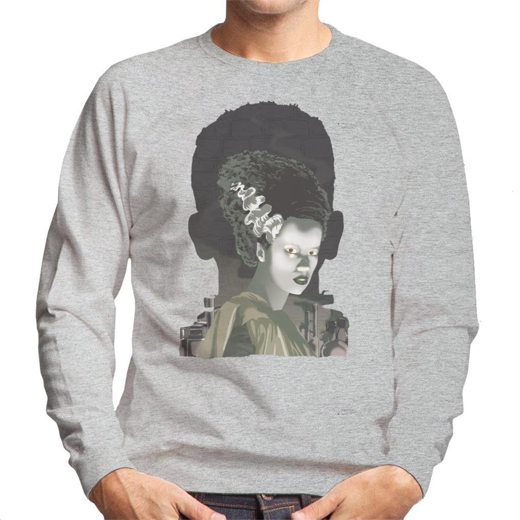 The Bride Of Frankenstein Head Men's Sweatshirt product image 4