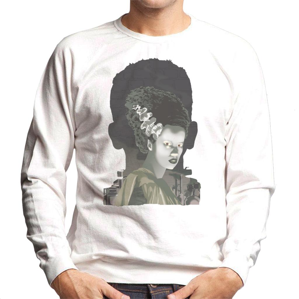 The Bride Of Frankenstein Head Men's Sweatshirt product image 6