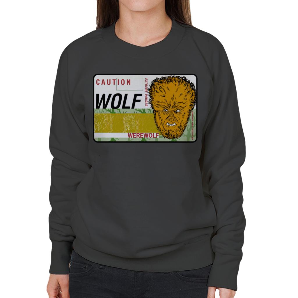 The Wolf Man Caution Extreme Danger Women's Sweatshirt product image 1