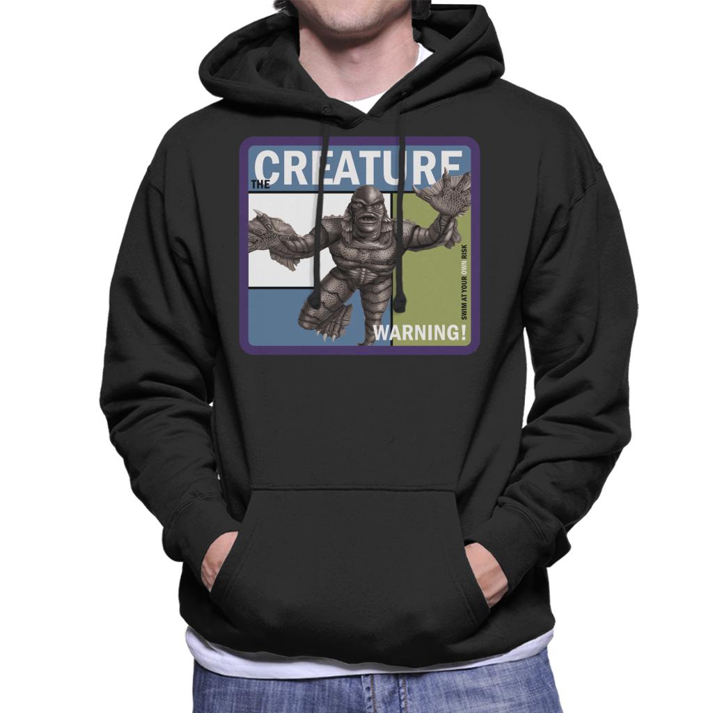 The Creature From Black Lagoon Warning Men's Hooded product image 1