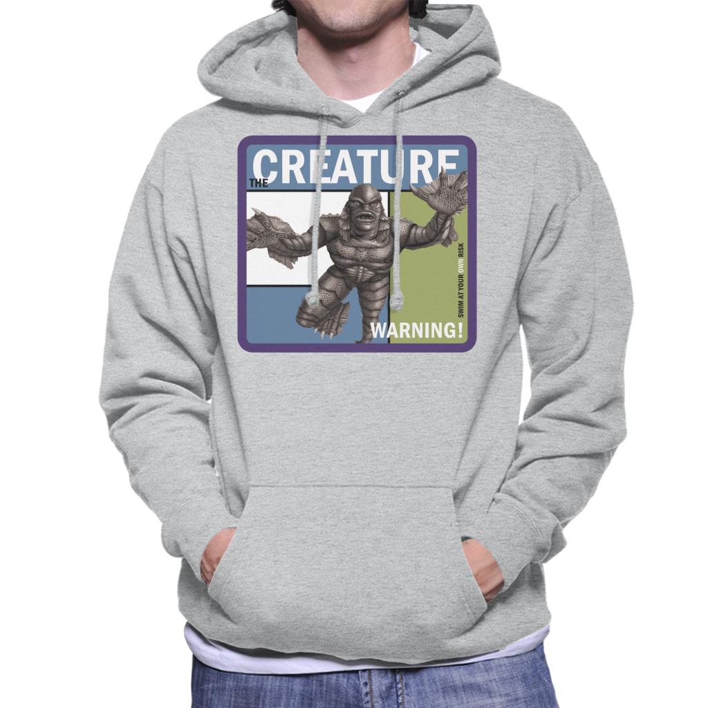The Creature From Black Lagoon Warning Men's Hooded product image 4