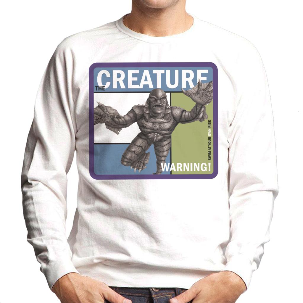 The Creature From Black Lagoon Warning Men's Sweatshirt product image 6