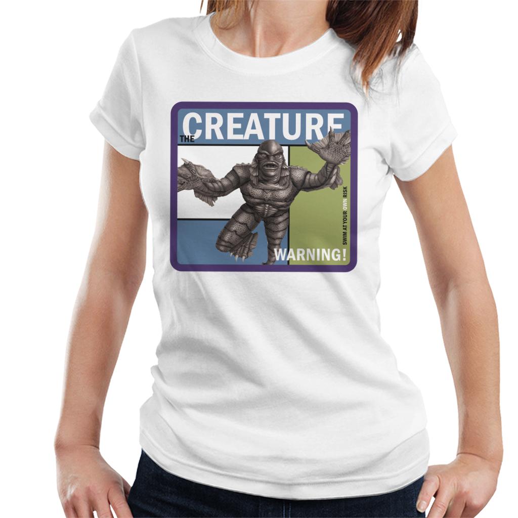 The Creature From Black Lagoon Warning Women's T-Shirt product image 6