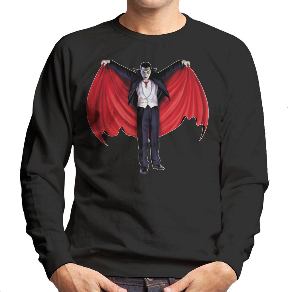 Dracula Cape Full Men's Sweatshirt product image 1