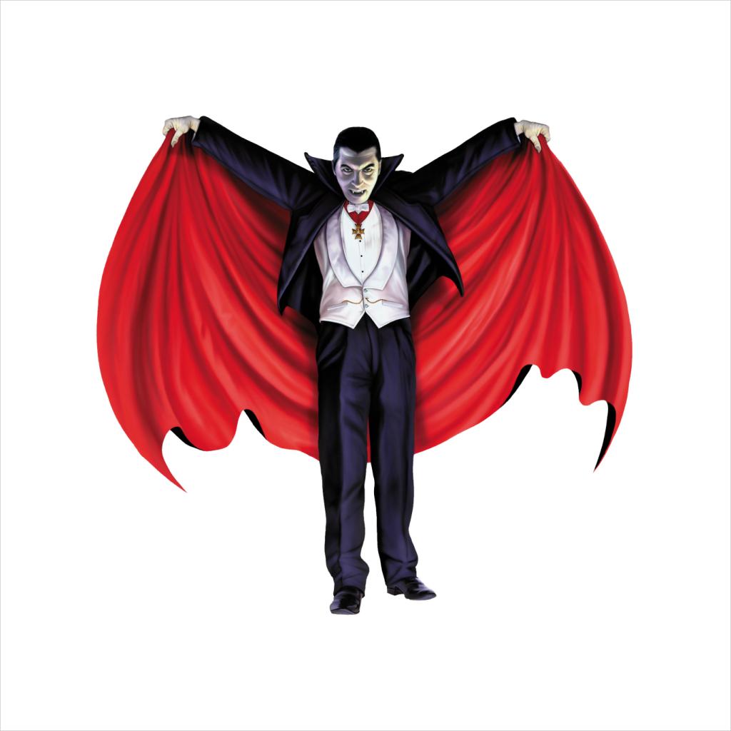 Dracula Cape Full Men's Hooded Sweatshirt product image 7