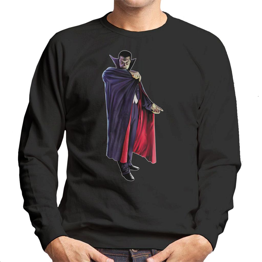 Dracula Cape Pose Men's Sweatshirt product image 1