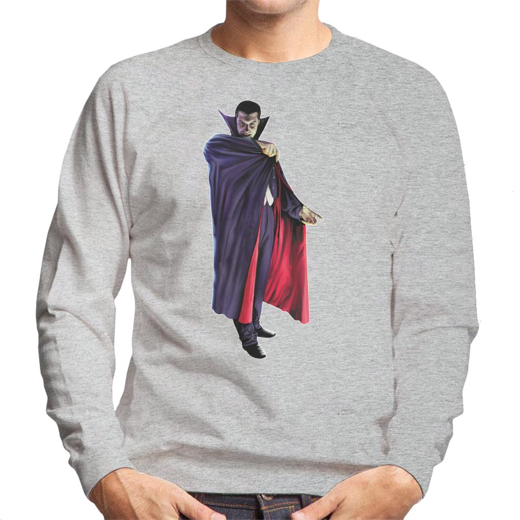 Dracula Cape Pose Men's Sweatshirt product image 4