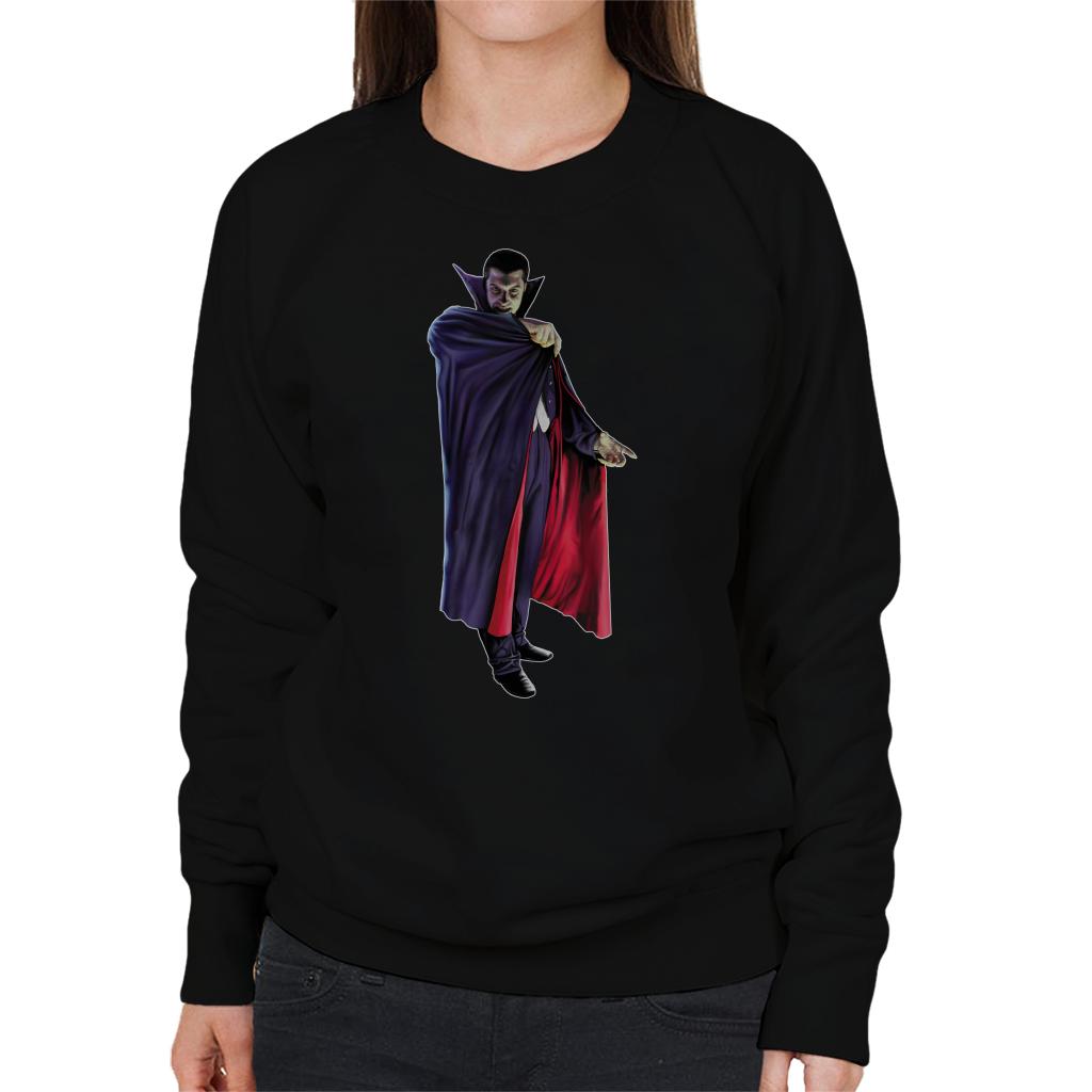 Dracula Cape Pose Women's Sweatshirt product image 1
