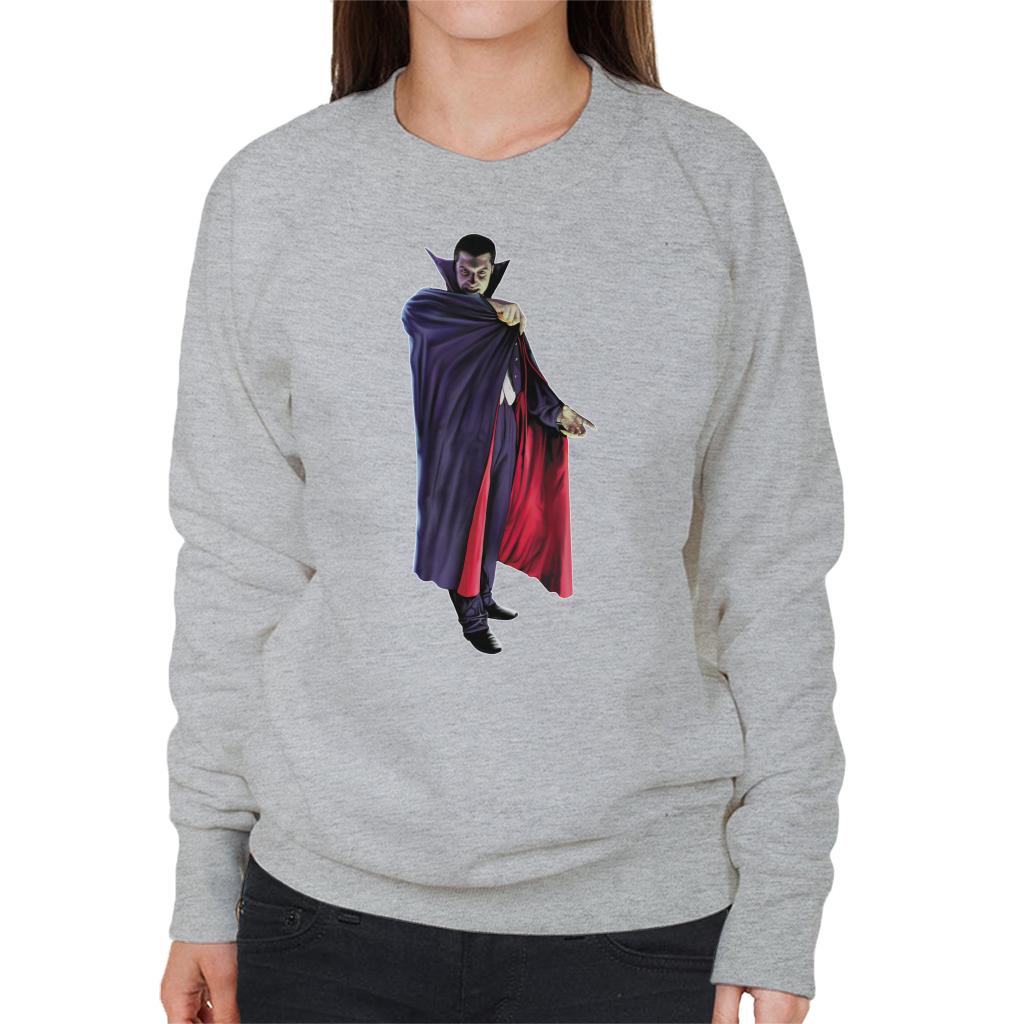 Dracula Cape Pose Women's Sweatshirt product image 4