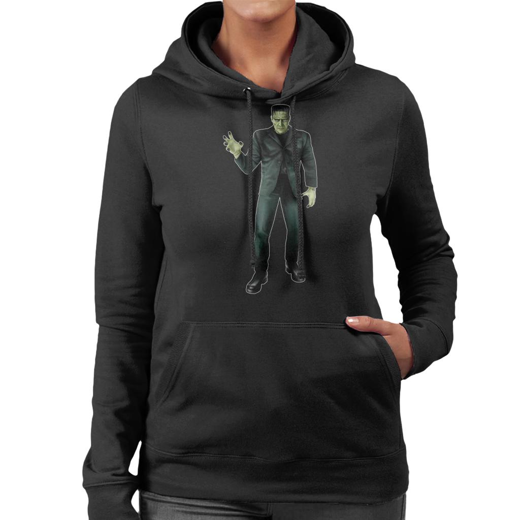 Frankenstein Monster Pose Women's Hooded Sweatshirt product image 1