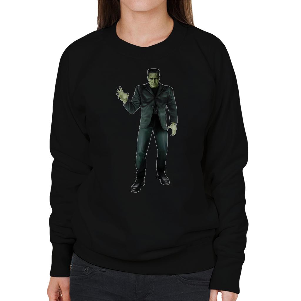Frankenstein Monster Pose Women's Sweatshirt product image 1