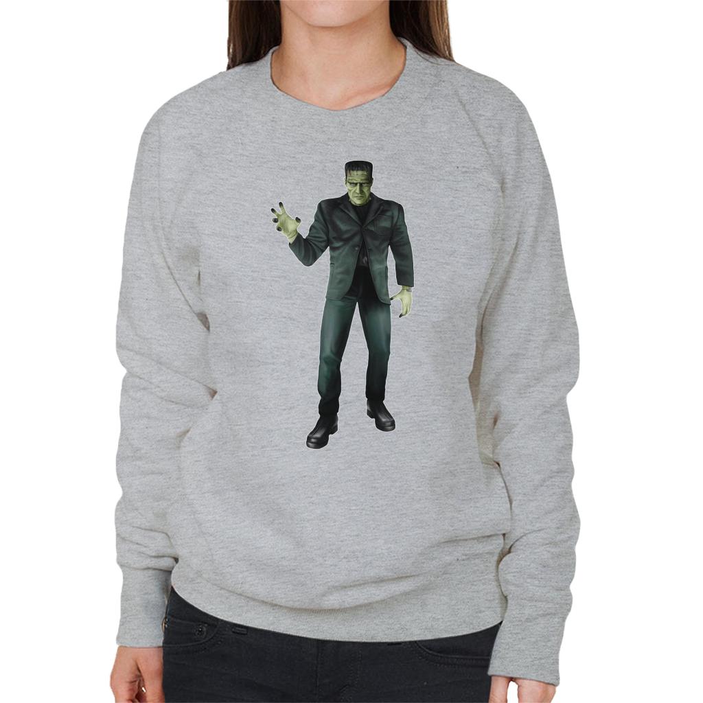 Frankenstein Monster Pose Women's Sweatshirt product image 4
