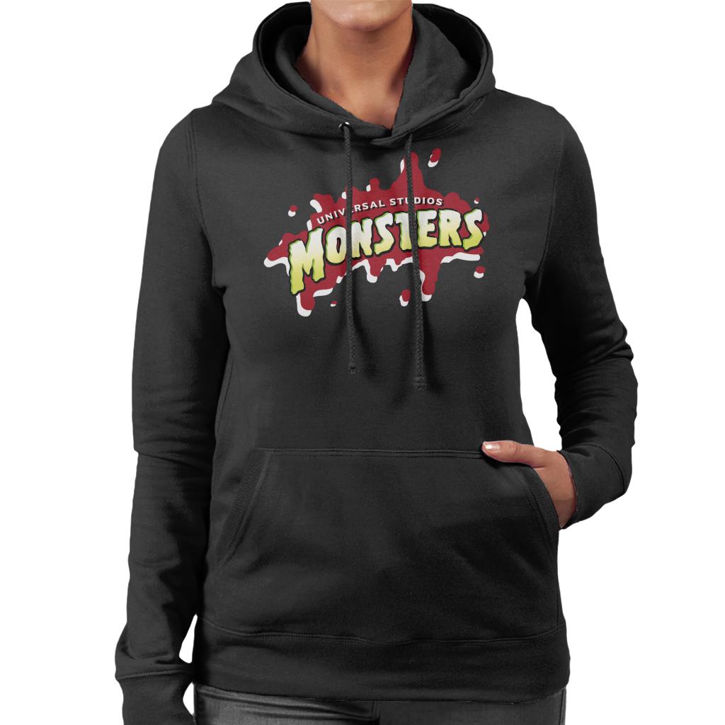 Universal Studio Monsters Blood Logo Women's Hooded product image 1