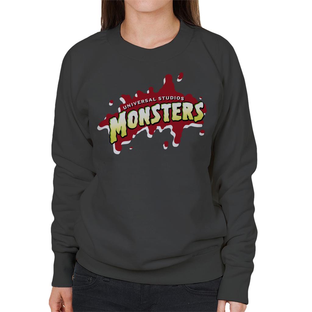Universal Studio Monsters Blood Logo Women's Sweatshirt product image 4