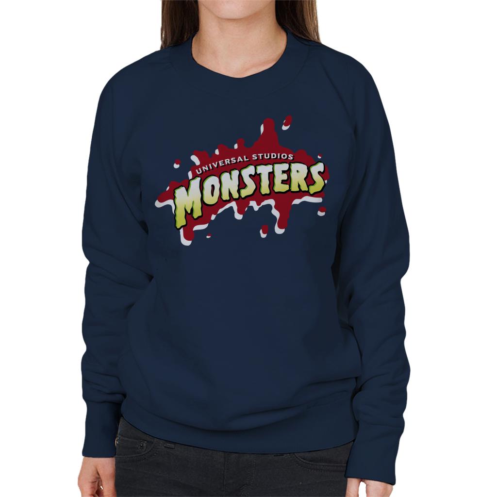 Universal Studio Monsters Blood Logo Women's Sweatshirt product image 6