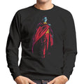 Dracula Cape Pose Dark Blood Illustration Men's Sweatshirt product image 1