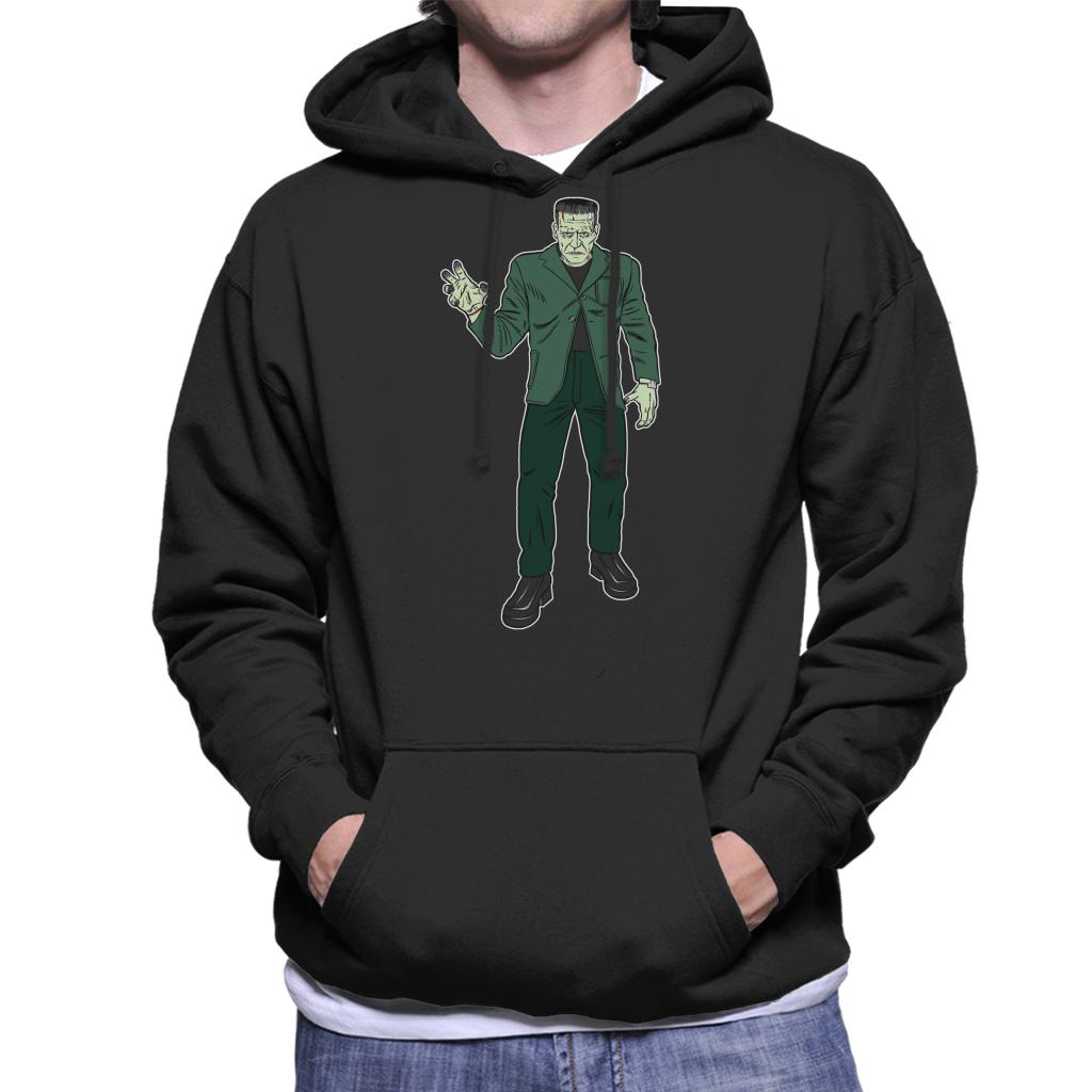 Frankenstein Monster Pose Illustration Men's Hooded product image 1
