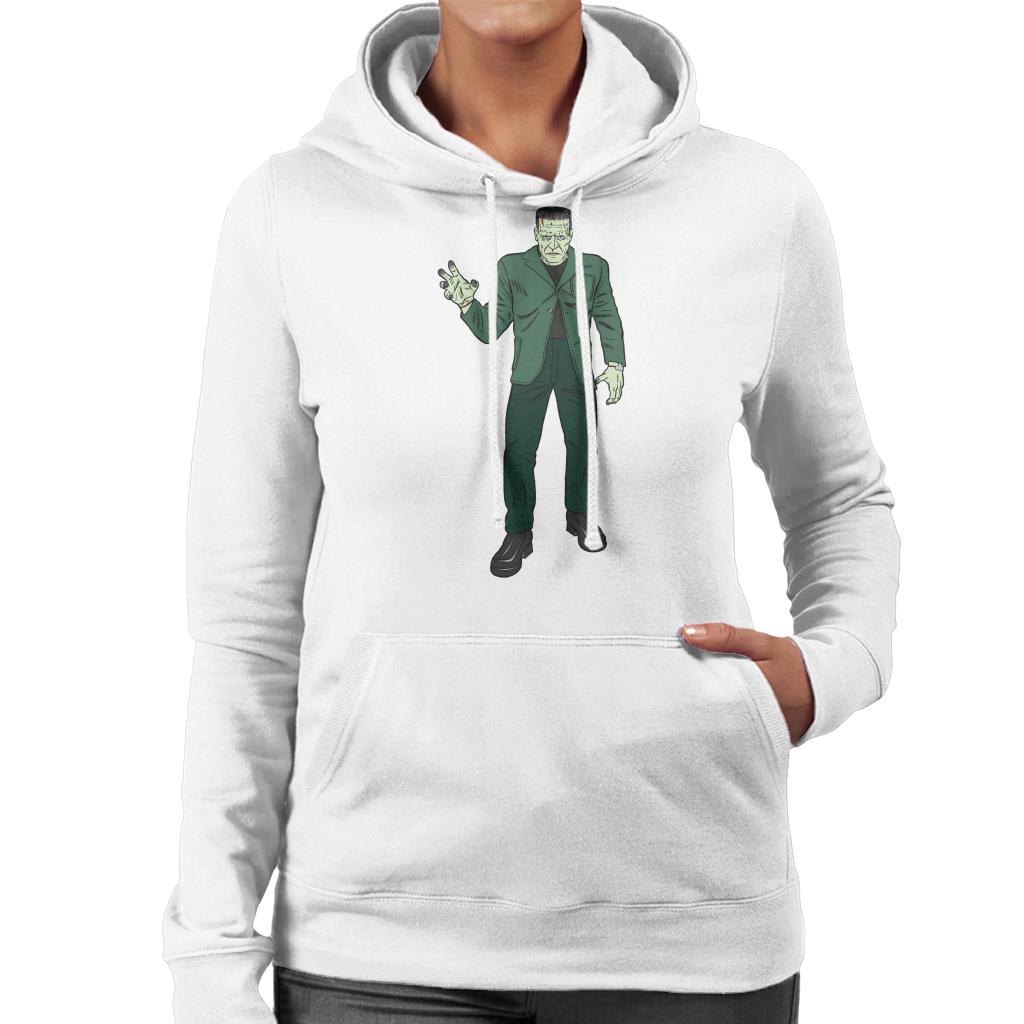 Frankenstein Monster Pose Illustration Women's Hooded product image 6