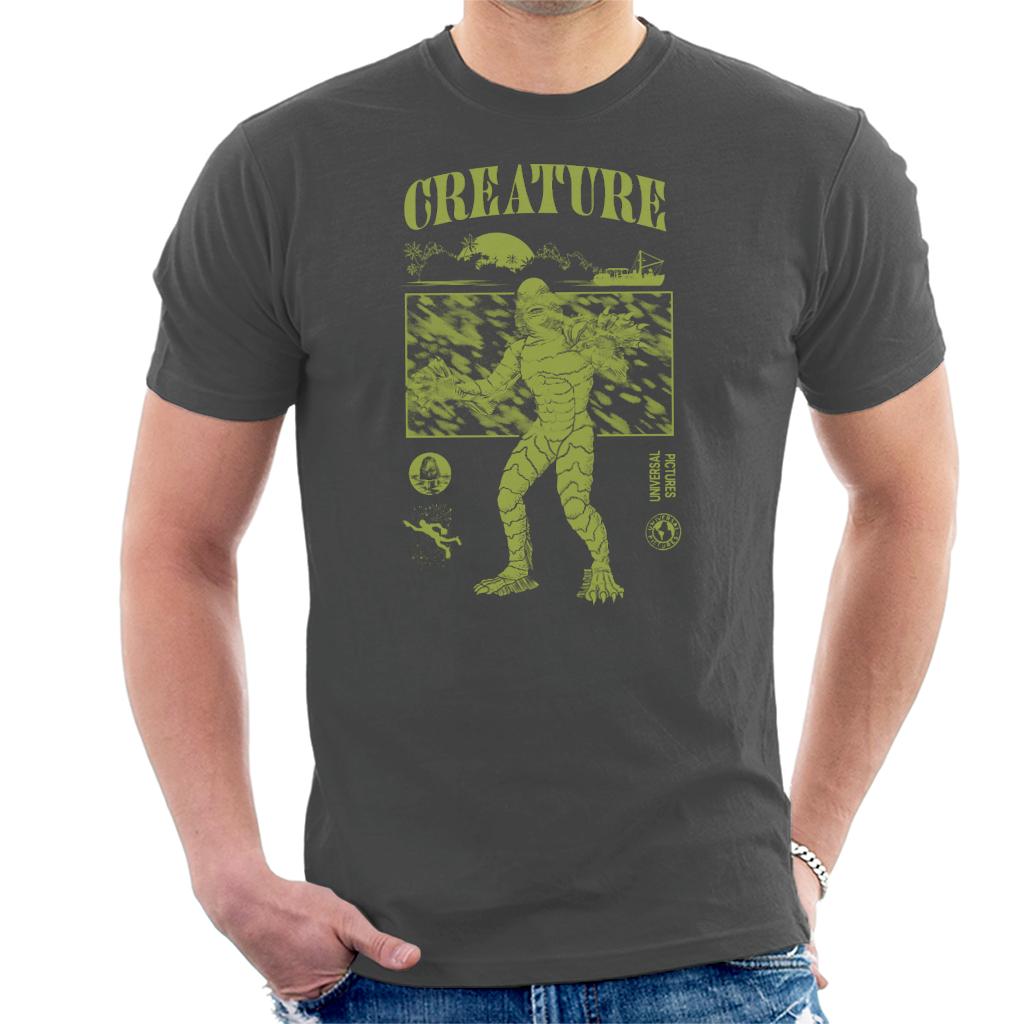 The Creature From Black Lagoon Sunset Boat Men's T-Shirt product image 4