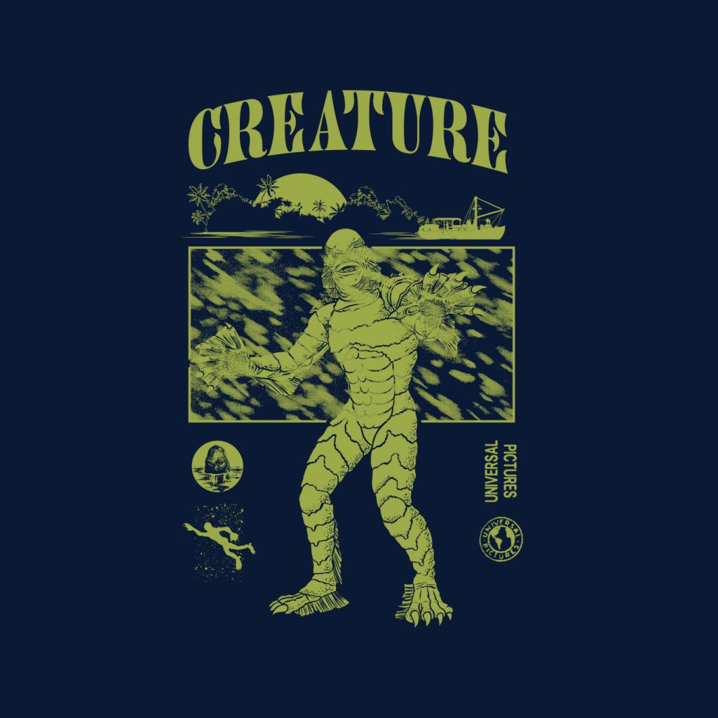 The Creature From Black Lagoon Sunset Boat Women's product image 7