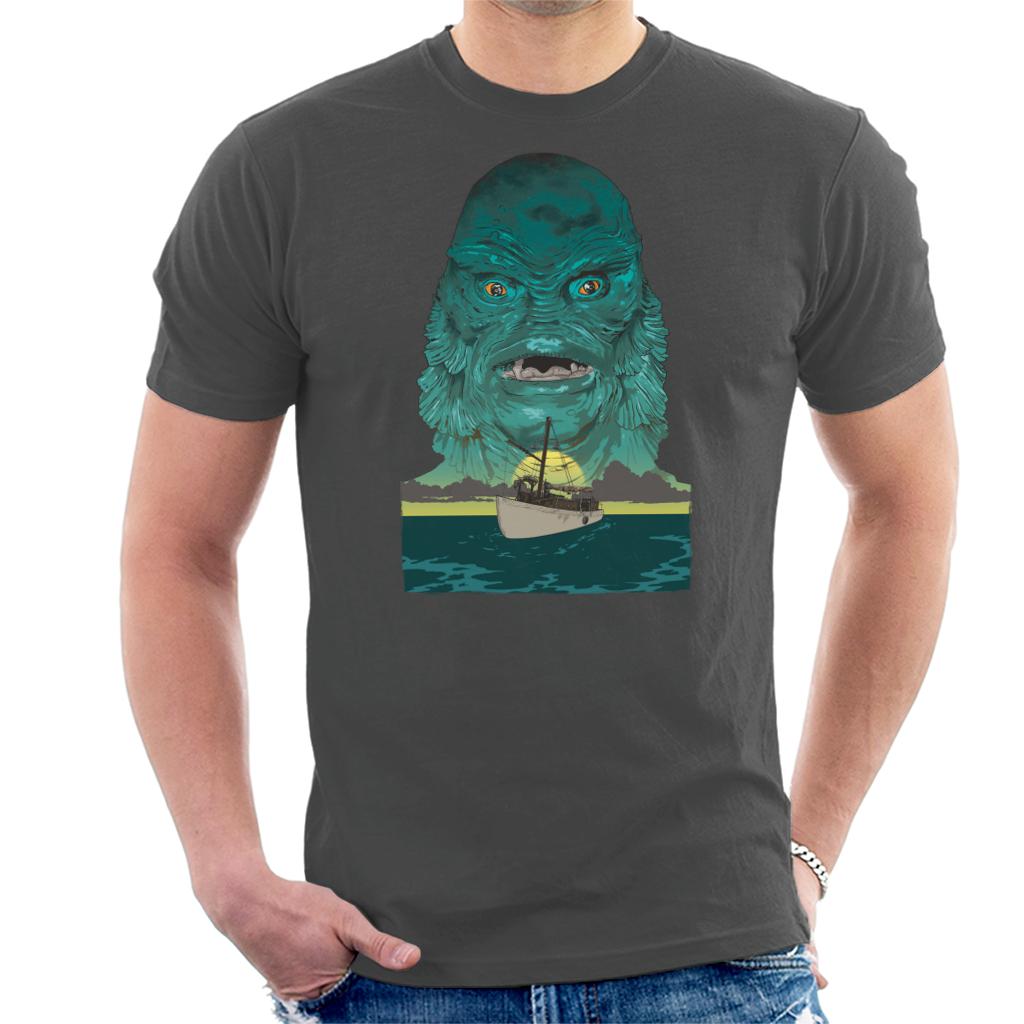 The Creature From Black Lagoon Demon Head Boat Men's T-Shirt product image 4