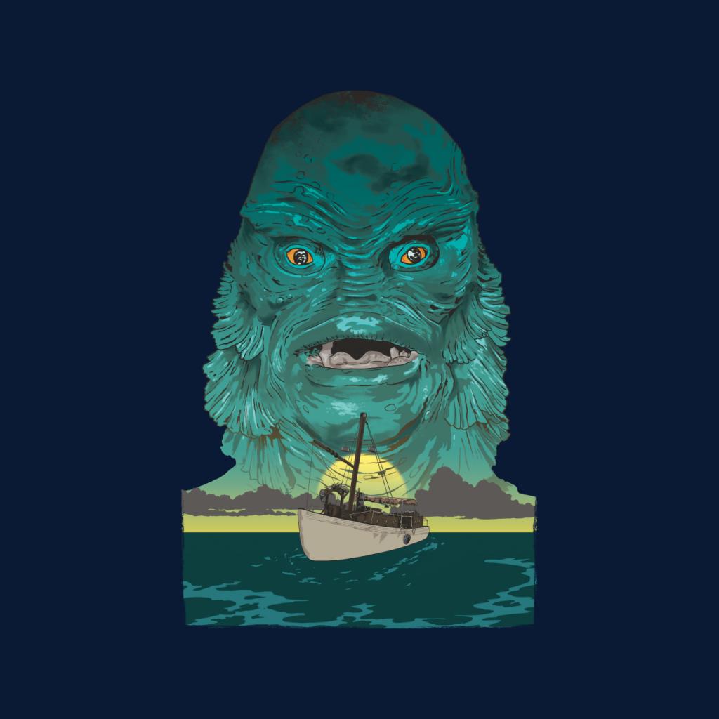 The Creature From Black Lagoon Demon Head Boat Women's product image 7