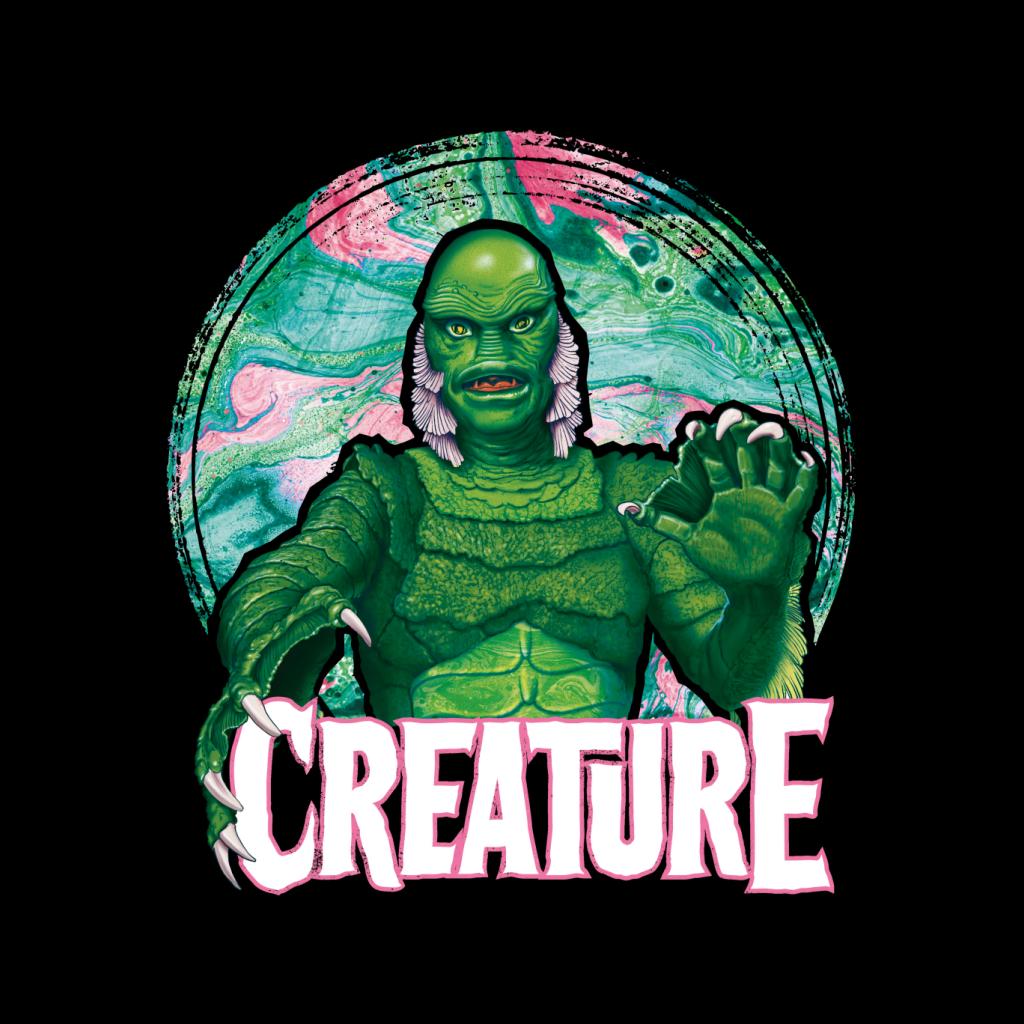 Creature From The Black Lagoon Mix Circle Women's Sweatshirt product image 2