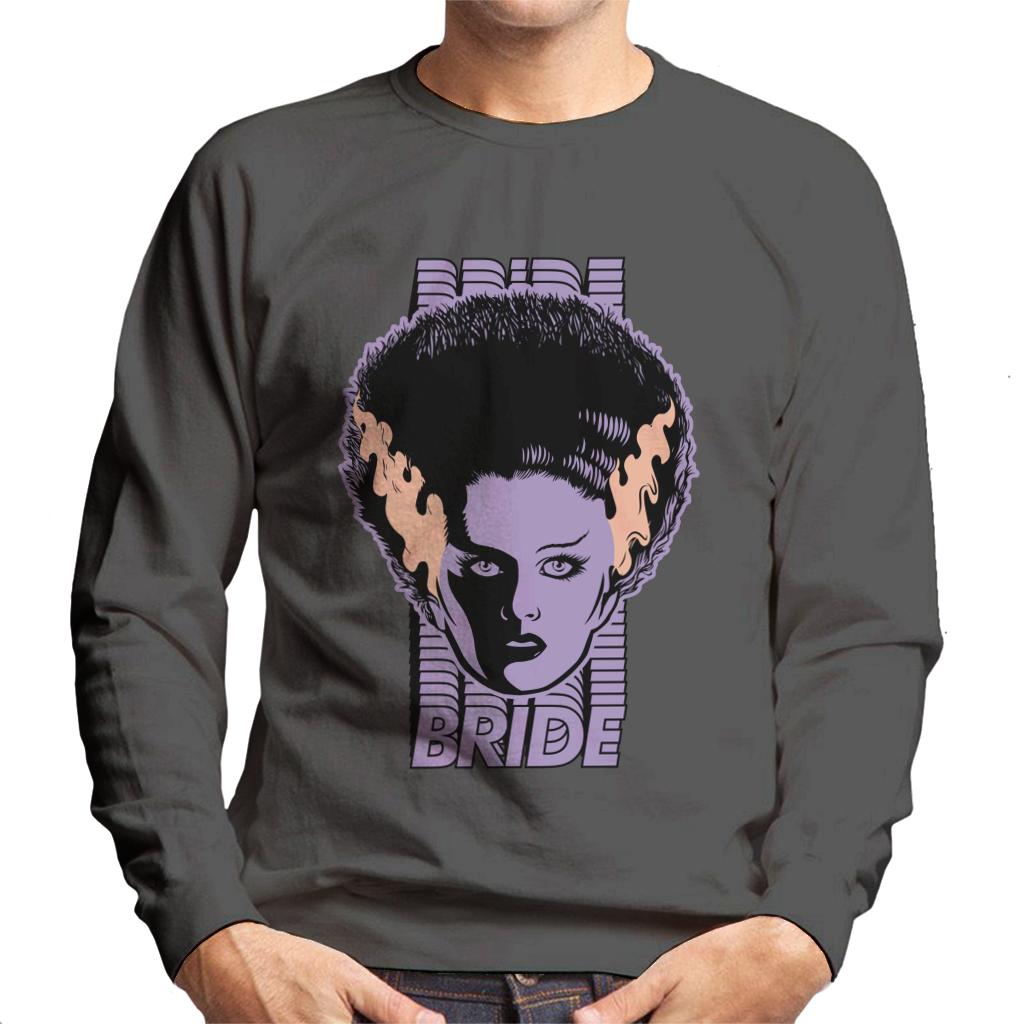 Bride Of Frankenstein Character Head Men's Sweatshirt product image 1