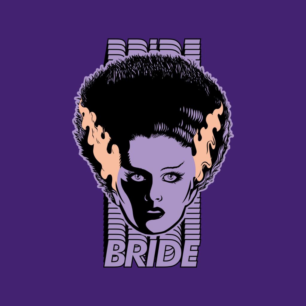 Bride Of Frankenstein Character Head Women's Sweatshirt product image 7