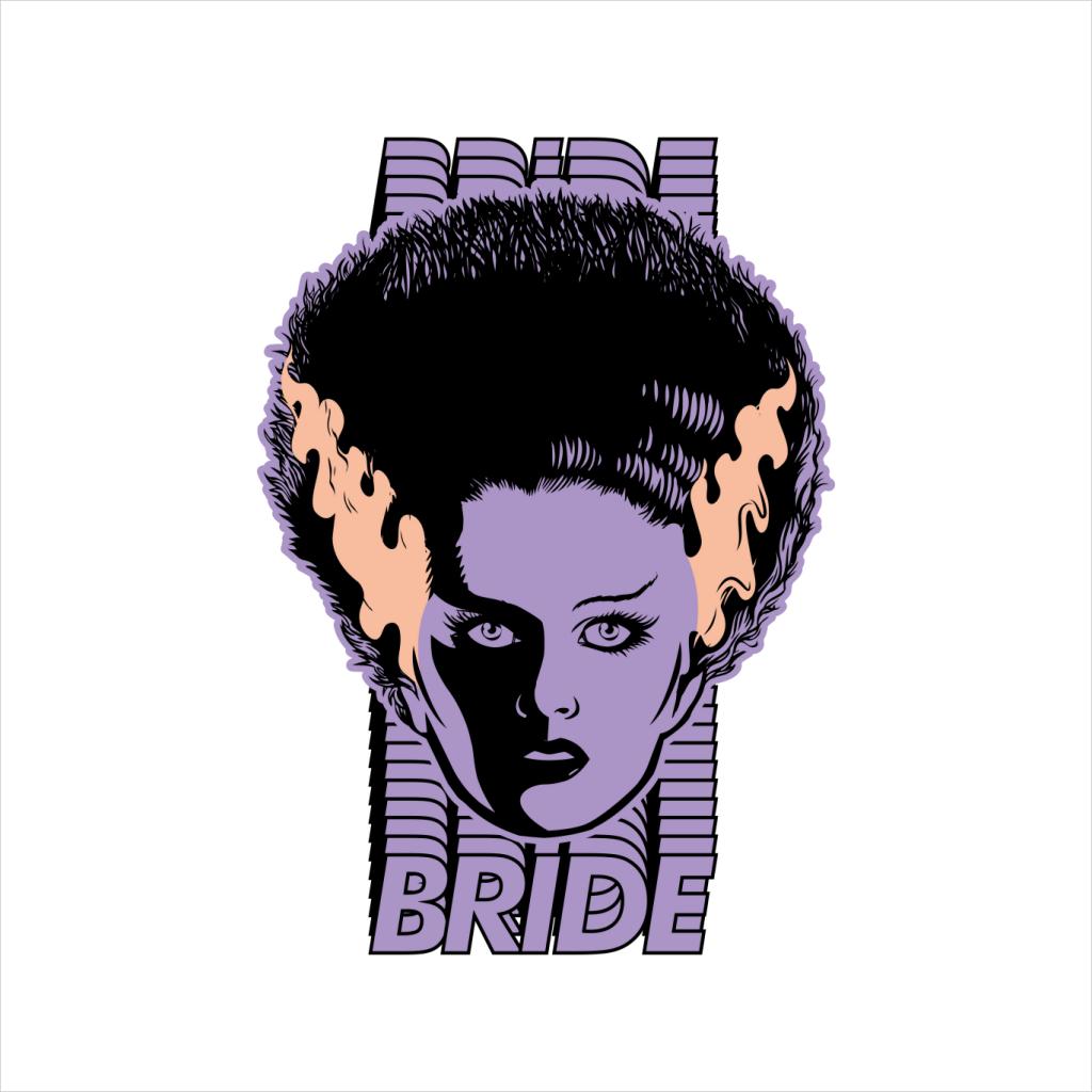 Bride Of Frankenstein Character Head Women's Hooded product image 5