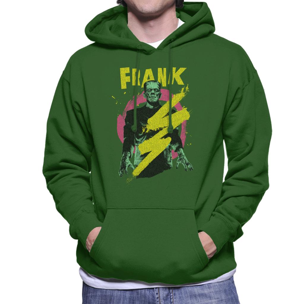 Frankenstein Frank Electric Shock Men's Hooded Sweatshirt product image 4