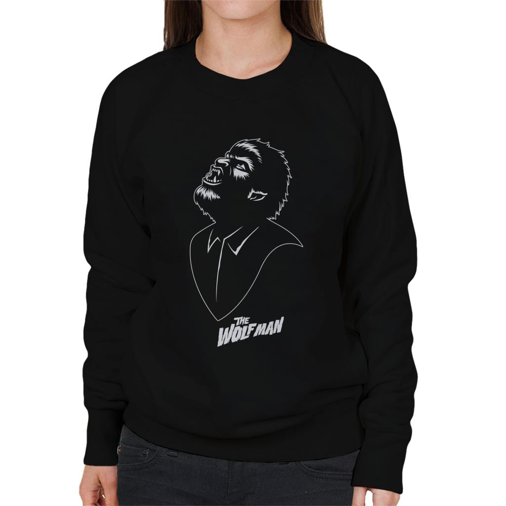 The Wolf Man Looking Up Women's Sweatshirt product image 1