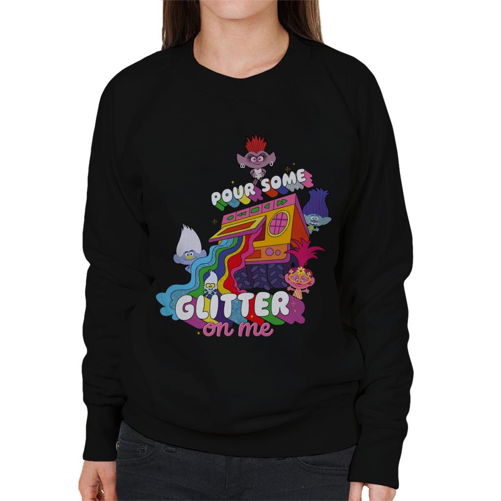 Trolls Pour Some Glitter On Me Women's Sweatshirt product image 1