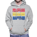 Universal Pictures Red Yellow Blue Logo Men's Hooded product image 1