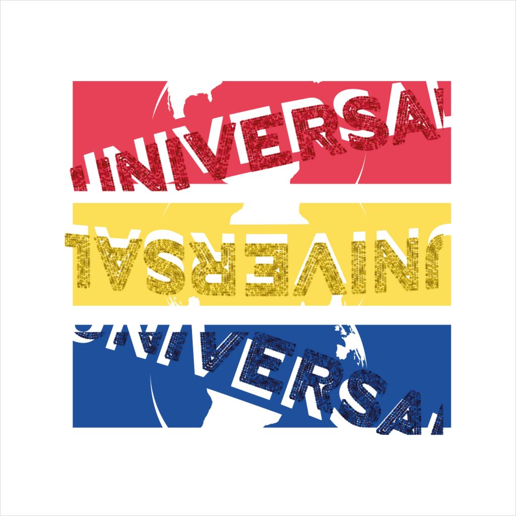 Universal Pictures Red Yellow Blue Logo Men's Hooded product image 5