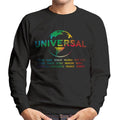 Universal Pictures Rainbow Logo Locations Men's Sweatshirt product image 1