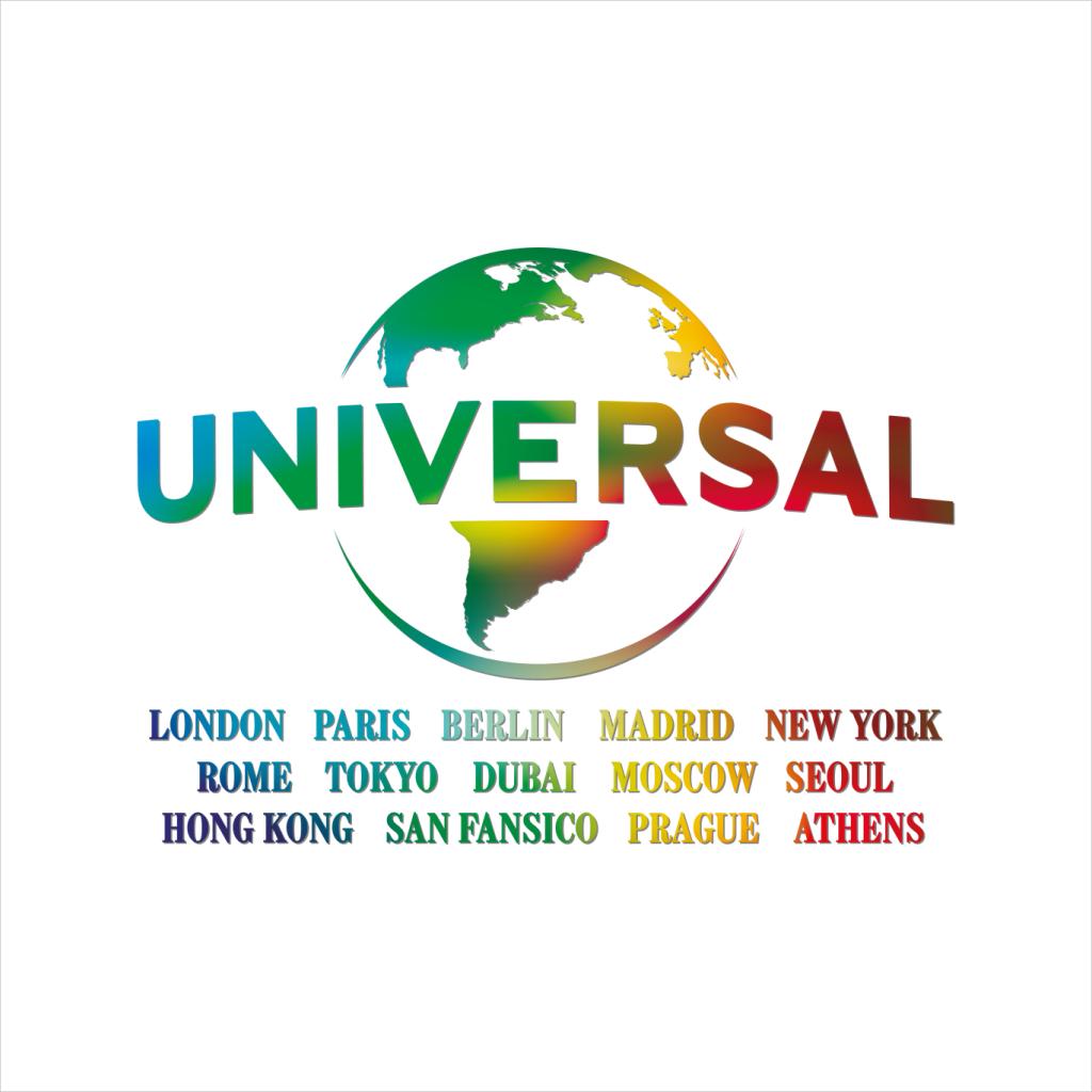 Universal Pictures Rainbow Logo Locations Men's Sweatshirt product image 5