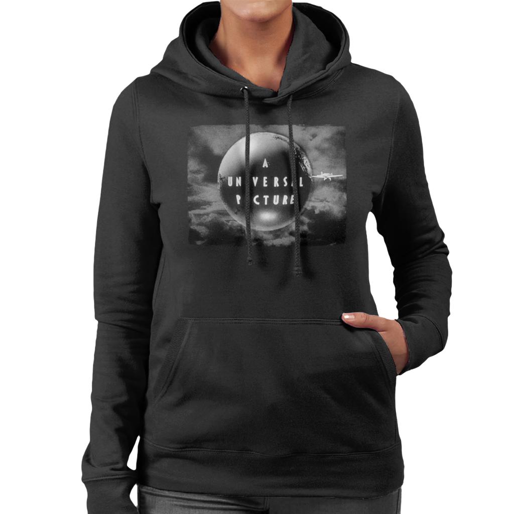 Universal Pictures 1927 Black And White Logo Women's Hooded product image 1