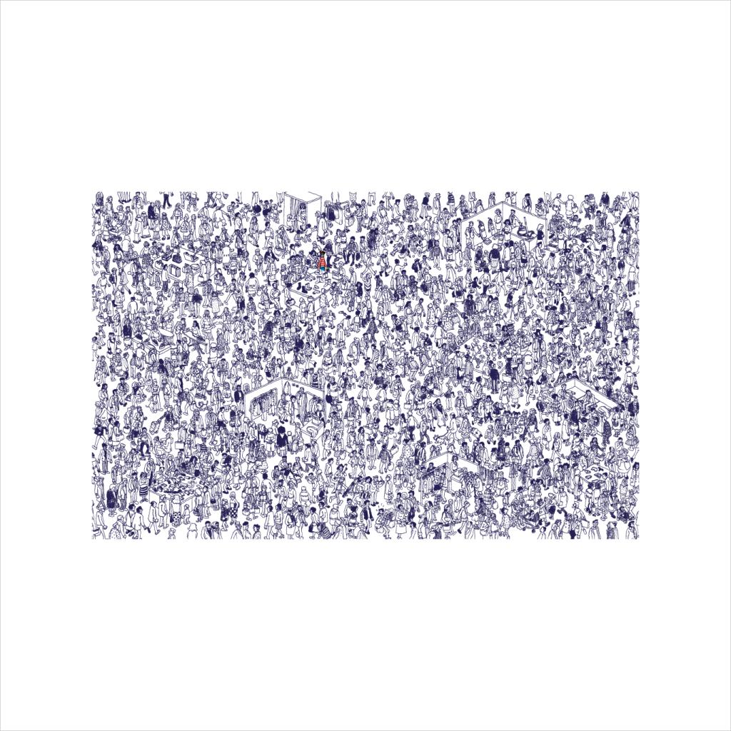 Where's Wally Hiding In A Crowd Women's Sweatshirt product image 5