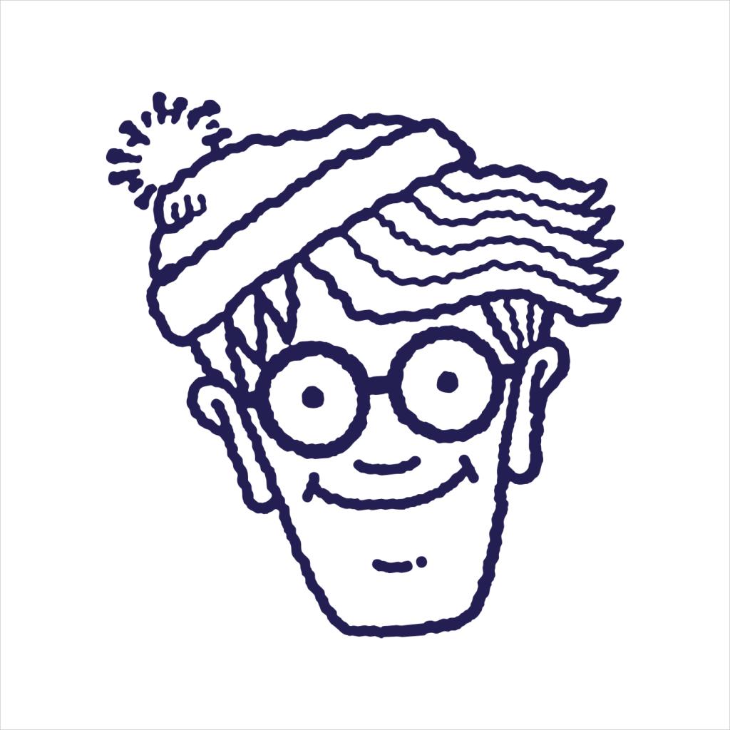 Where's Wally Blue Outline Women's Sweatshirt product image 2